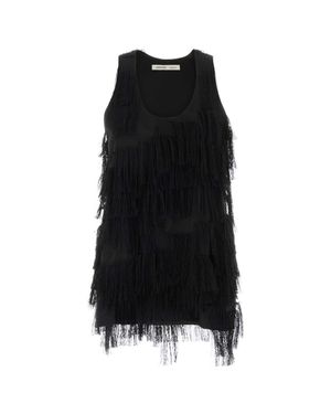 Carven Gabardine Top - Black