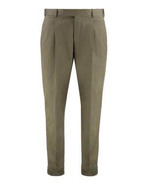 PT01 Edge Stretch Cotton Pants - Green