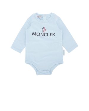 Moncler Kids Padded Jumpsuit - Blue