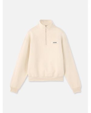 Jacquemus Camionneur Grosgrain Knit For - Natural