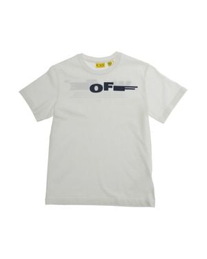 Off-White c/o Virgil Abloh Mini Graphic T-Shirt For Boys - Gray