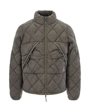 ROA Sage Nuna Quilted Hooded Down Jacket - Gray