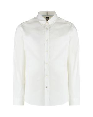 BOSS Slim Fit Shirt - White