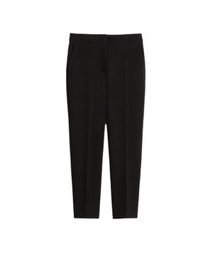 Max Mara Stretch Viscose Blend Pants - Black