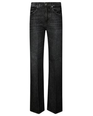Dondup Jacklin Straight Leg Jeans - Black