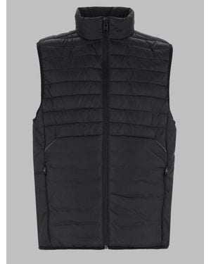 BOSS Quilted Puffer Vest - Black