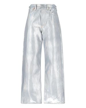 Junya Watanabe Metallic Jeans - Blue