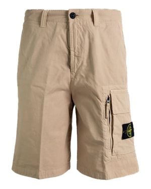 Stone Island Shorts - Natural