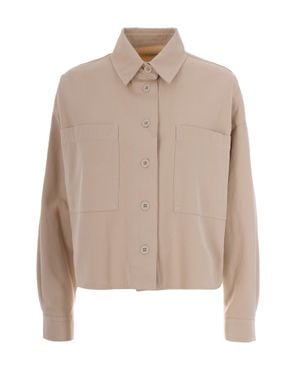 Max Mara Elegant Mini Shirt For - Natural