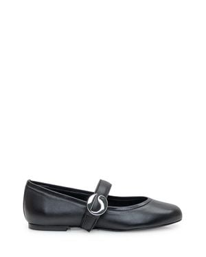 Coperni Mini Ballerina Sandals - White