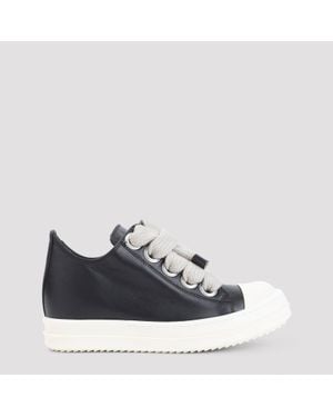 Rick Owens Jumbolace Low Sneakers - Blue