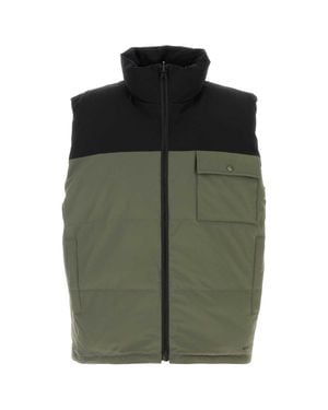 A.P.C. Two-Tone Stretch Polyester Doudoune Padded Jacket - Green