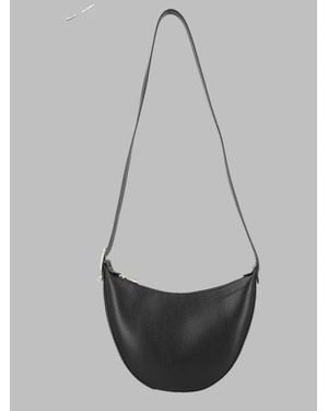 Longchamp Long-Handle Leather Shoulder Bag - Black