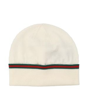 Gucci Wool Beanie For Boys - Natural