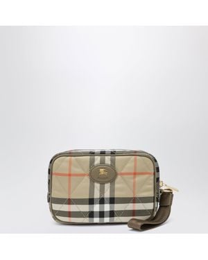 Burberry Horseshoe Clutch - Natural