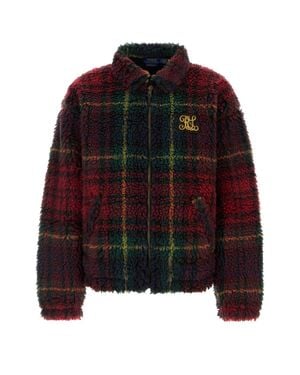 Polo Ralph Lauren Teddy Fabric Jacket - Red