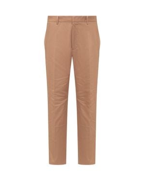 Jil Sander Painted Pants - Natural