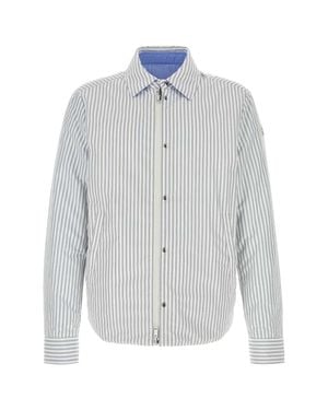 Moncler Stripes Reversible Jacket - Blue