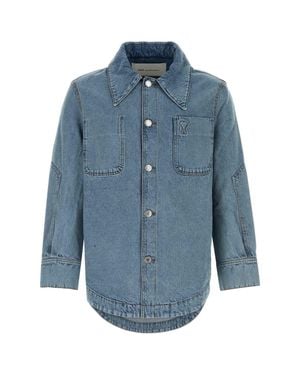 Ami Paris Relaxed Overshirt - Blue