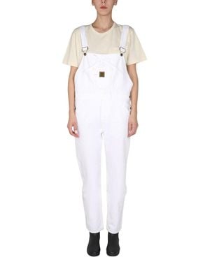 Washington DEE-CEE U.S.A. Denim Overalls - White