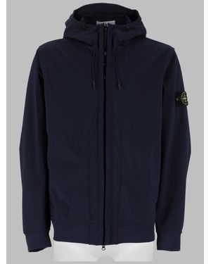 Stone Island Mini Sports Jacket For Fw26 - Blue