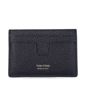 Tom Ford Leather Wallet - Blue