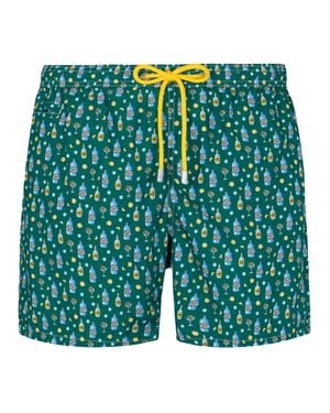 MC2 Saint Barth Coastal Vibes Mini Shirt - Green