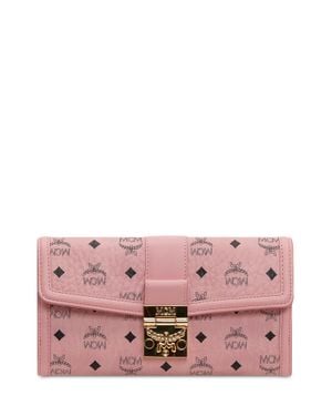 MCM Mini Wallet With Chic Design - Pink