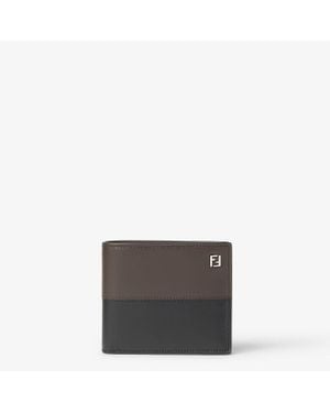 Fendi Bi-Fold Wallet - Gray