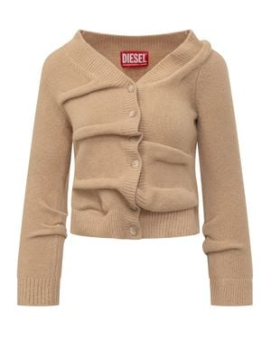 DIESEL Mini Sweater For Fall/Winter 2026 - Natural