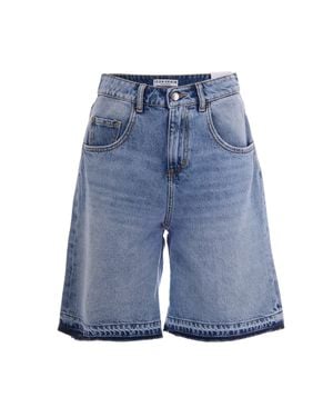 ICON DENIM Bermuda Shorts - Blue