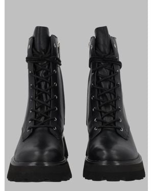 MICHAEL Michael Kors Leather Boots - Black