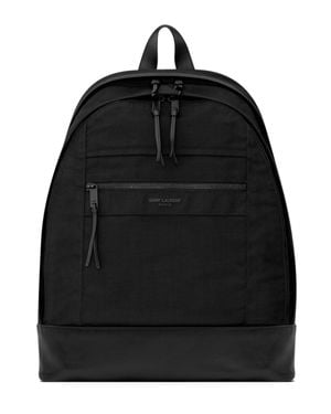 Saint Laurent City Backpack - Black