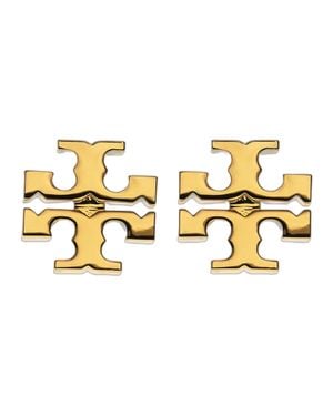 Tory Burch Mini Studded Earring - Metallic