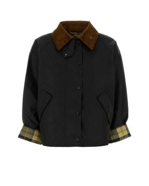 Barbour Cotton Transport Jacket - Black