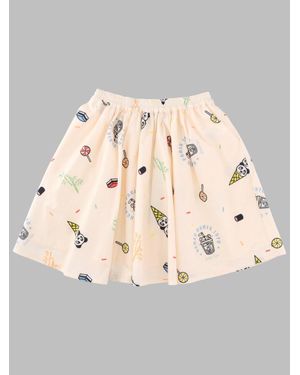 KENZO Stylish Boys' Mini Skirt For Spring/Summer 2026 - Natural