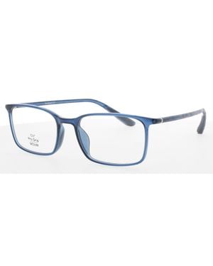 Open Box Eyeglasses 52Mm Acetate Frame With Case, Demo Lenses - Black