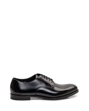Doucal's Classic Lace-Up Dress Shoes - Black