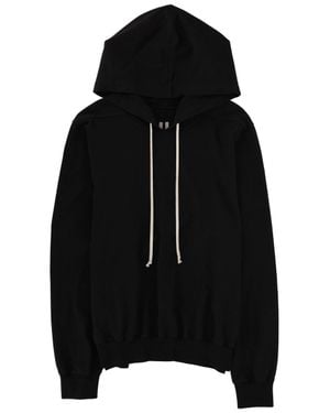 Rick Owens Temple Of Love Jersey Hoodie - Black