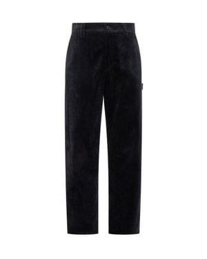 A.P.C. Cotton Velvet Pants - Black
