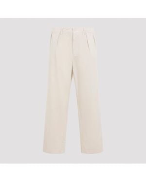 Prada Regular Pants - Natural