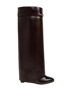Givenchy Chic Leather Ankle Boots For - Brown