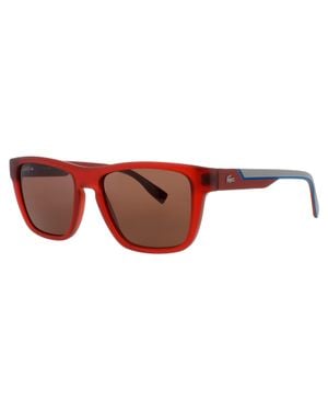 Lacoste L6058S Plastic Sunglasses, 54-17-145 - Black