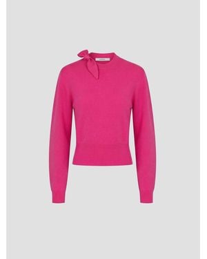 Givenchy Mini Sweater With Trendy Knit Blend - Pink