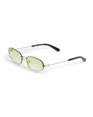 Off-White c/o Virgil Abloh Oeri13M Miami Gradient Mini Sunglasses - Metallic