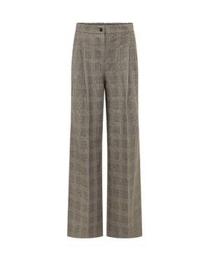 Pinko Plumeria High-Rise Pants - Gray