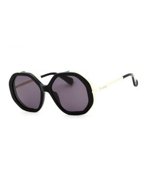 Max Mara Oversized Designer Sunglasses - Black