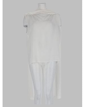 P.A.R.O.S.H. P. A.R. O.S. H. 100% Silk Shirt - White