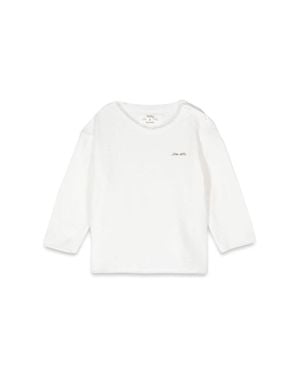 Teddy & Minou M/Long T Shirt - White