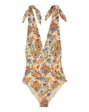 Etro Paisley Swimwear - Metallic
